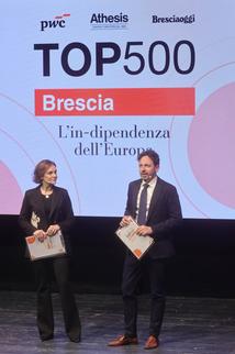 Paola Buizza e Gian Paolo Laffranchi, giornalisti di Bresciaoggi - foto OnlyCrew/Filippo Venezia
